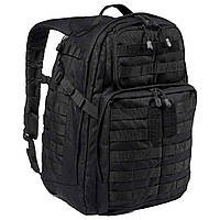 Рюкзак 5.11 RUSH24 2.0 Backpack 37л,тактический прочный штурмовой рюкзак кордура НАТО США черный для военных