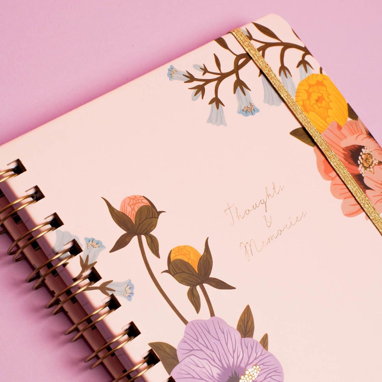 Блокнот на пружині Chiori Floral (квітковий, 160 стр), фото 1