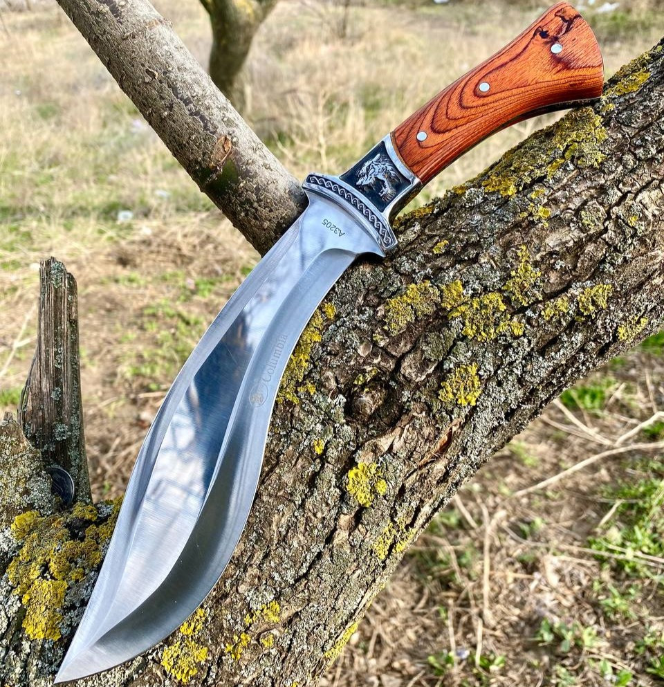 Ніж туристичний Кукрі #2830 сталь 65х13 від Columbia
