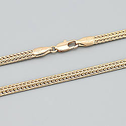 Ланцюжок 42133 ширина 4 мм позолота 18К довжина 50