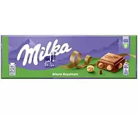 Шоколад Milka 250г Whole Hazelnuts (коробка)