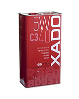 Масло моторное синтетическое XADO Atomic Oil 5W-40 C3 Red Boost 5 л