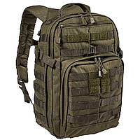 Рюкзак 5.11 RUSH12 2.0 Backpack 24л-Ranger Green,тактический прочный зеленый рюкзак кордура НАТО для военных