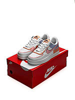 Женские кроссовки Nike Air Force 1 Shadow White Orange Sky 36