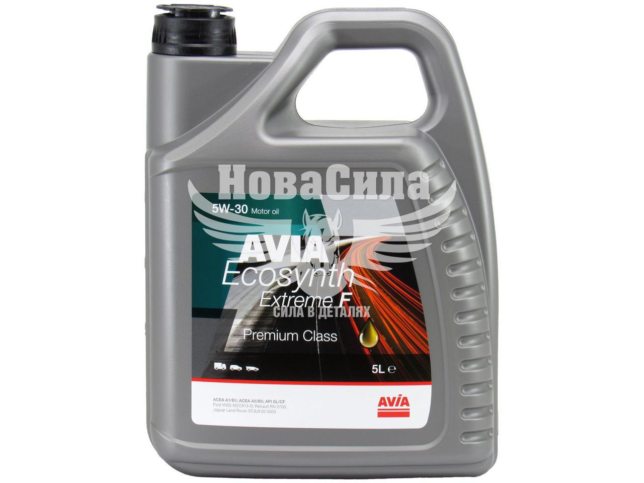 Моторное масло бензин, дизель 5W-30 (AVIA) ECOSYNTH Extreme F 5л. (ID ...