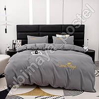 Комплект постельного белья с простыней на резинке евро Colorful Home Good sleep 90056