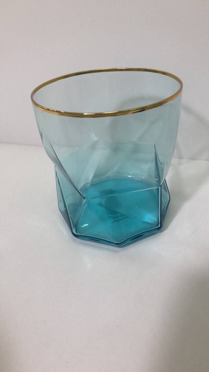 Склянка "Блакитна геометрія" 360 мл