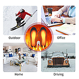 Устілки з підігрівом від USB 35-44 підрізні. Теплі зимові устілки. Термоустілки, фото 3