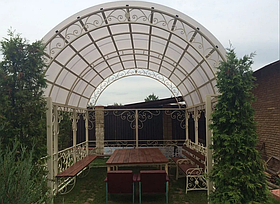 Альтанка дачна / альтанка з металу для дому