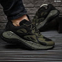 Мужские кроссовки Reebok Zig Kinetica 2 Green Black зеленые с черным