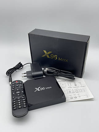 TV BOX X96 MAX 4/32Gb Android 9.0 "B11", фото 1