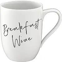 Кружка 340 мл "Breakfast Wine", белая Statement Villeroy & Boch (1016219662)