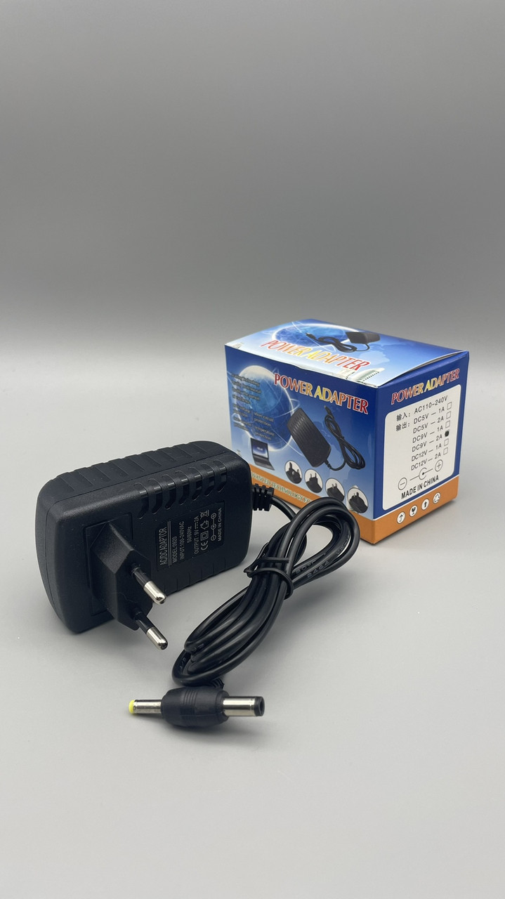 Блок живлення 9 V 2 A (5.5*2.5) (коробка)