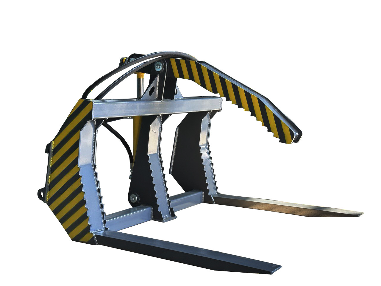 Затискач для колод до фронтальних навантажувачів, фото 1