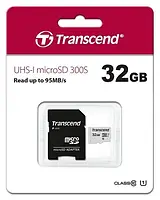 Карта пам'яті Transcend microSD 32GB C10 UHS-I R100