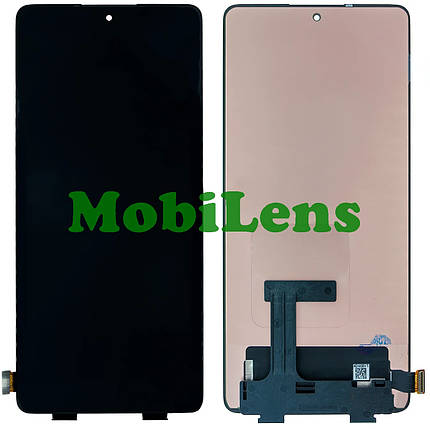 Xiaomi 11T, 21081111RG, 11T Pro 2107113SG Дисплей + сталь (модуль) чорний Original AMOLED, фото 1