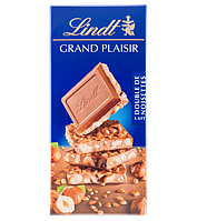 Молочний шоколад Lindt Grand Plaisir Double de Noisettes Лісовий горіх