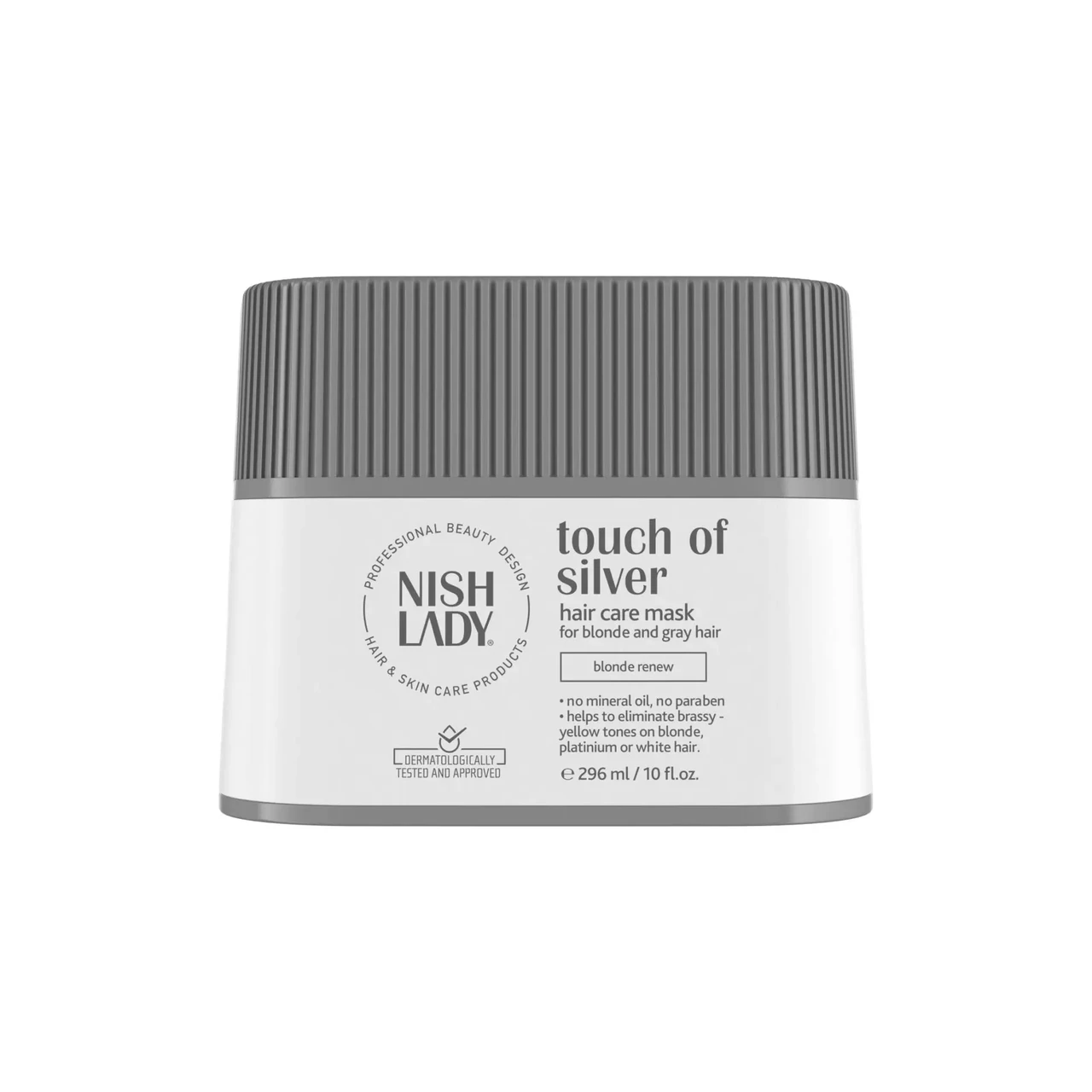 Маска для світлого волосся NishLady Touch of Silver Hair Care Mask 296ml