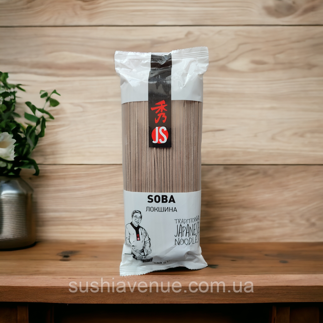 Гречана локшина "Soba" 500г JS