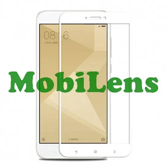 Xiaomi Redmi 4X, MAG138, MAE136, Redmi 5A MCT3B, MCG3B, Redmi Go M1903C3GG Защитное стекло белое