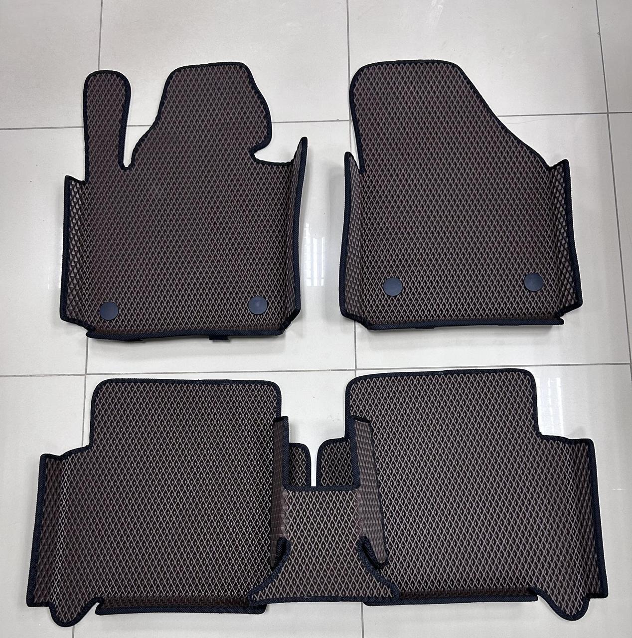 3Д eva килимки в салон з бортами для Volkswagen Touran 2003-2014