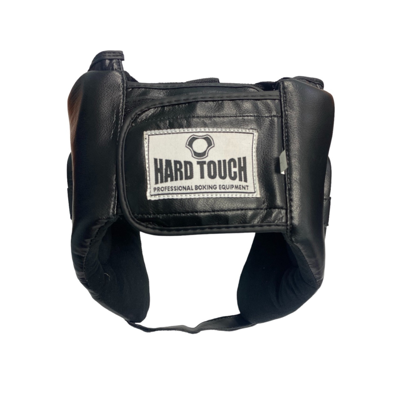 Шолом для боксу та єдиноборств турнірний Hard Touch PU чорний - фото 3 - id-p2078115197