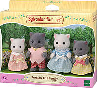 Набір Сільваніан Феміліс сім'я перських котів Epoch Sylvanian Families Persian Cat Calico Critters 5455