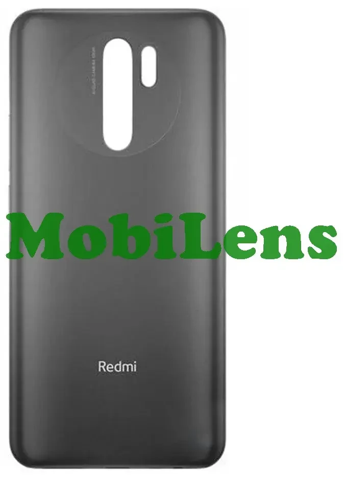 Xiaomi M2004J19G, Redmi 9 M2004J19AG, Poco M2 MZB9919IN Задня кришка сіра Carbon Grey