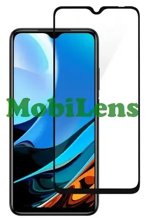 Xiaomi Redmi 9T, M2010J19SY, Poco M3 M2010J19CG Захисне скло чорне, фото 1