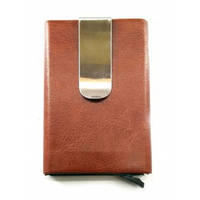 Футляр для кредитних карт з затискачем для грошей з висувним механізмом (10х6,5х1,5 см)