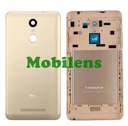 Xiaomi Redmi Note 3 Задня кришка золотиста, фото 1