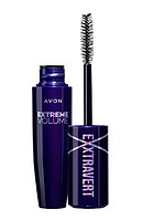 Туш для вій «Екстремальний об'єм» Avon Exxtravert Extreme Volume Mascara (чорна), 9.5 мл.