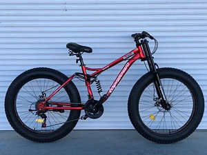 Велосипед Фетбайк TopRider 620 26 дюймів Червоний