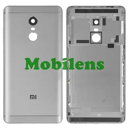 Xiaomi Redmi Note 4, MediaTek Задня кришка срібляста, фото 1