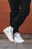 Чоловічі кросівки Nike Air Force 1 Low x Off-White White, білі кросівки найк аір форс офф вайт лов аїр, фото 7