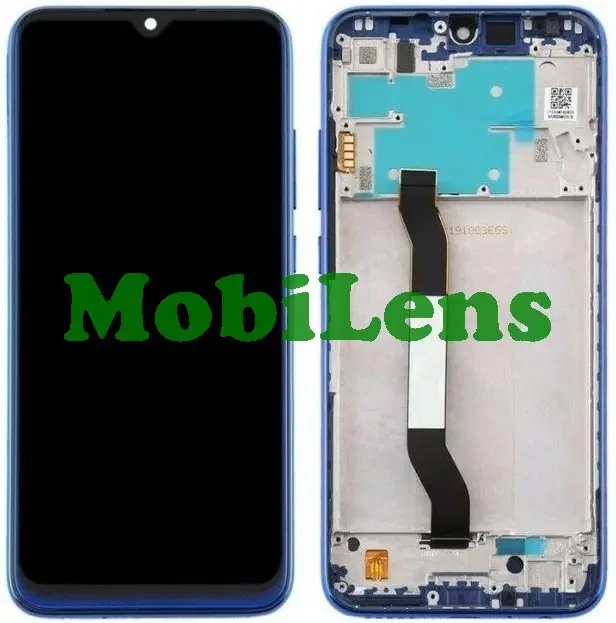 Xiaomi Redmi Note 8, M1908C3JG, Redmi Note 8 2021 M1908C3JGG Дисплей+тачскрин(модуль) *в синей рамке