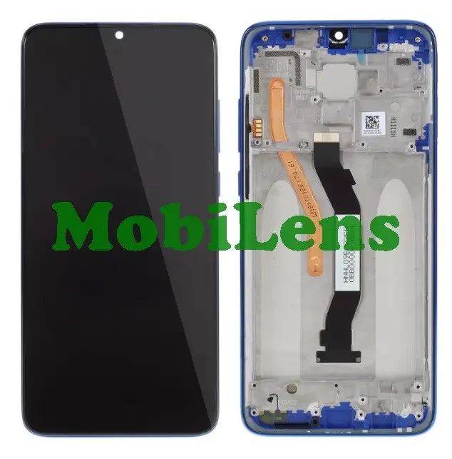 Xiaomi Redmi Note 8 Pro, M1906G7G *Single Sim-slot Дисплей+тачскрин (модуль) * у синій рамці