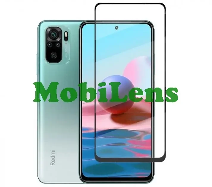 Xiaomi Redmi Note 10S, M2101K7BNY, Note 10 M2101K7AG, Poco M5S 2207117BPG Захисне скло чорне