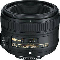 Объектив Nikkor AF-S 50mm f/1.8G Nikon (JAA015DA) (код 656313)