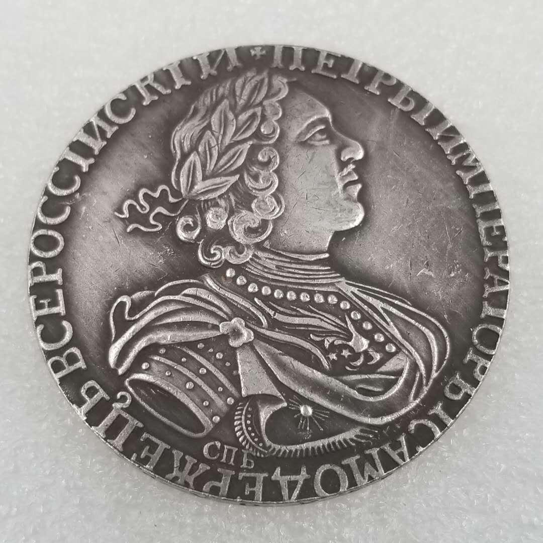 Монета 1 рубль 1723 рік хрестовик сувенір