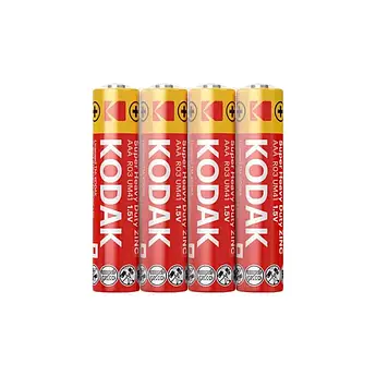 Батарейки Kodak R3 сольова комплект 4 шт