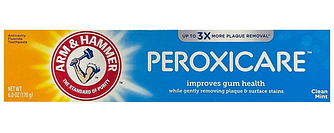 Зубна паста проти зубного нальоту та здоров'я ясен Arm & Hammer Peroxicare Toothpaste 170g