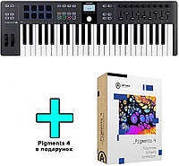 MIDI-клавиатура Arturia KeyLab Essential 49 mk3 (Black) + Arturia Pigments