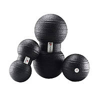 Набір масажних м'ячиків U-POWEX EPP Massage Ball (3 шт.) Black лучшая цена с быстрой доставкой по Украине