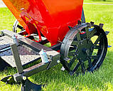 2-рядна саджалка Бомет 50/55 з ящиком для міндобрив (3т, 150л, крок посадки 29/32/35см, майданчик для оператора), фото 9