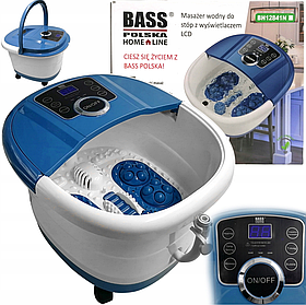 Водяний масажер для ніг, з LCD дисплеєм Bass Polska BH 12841-NBS