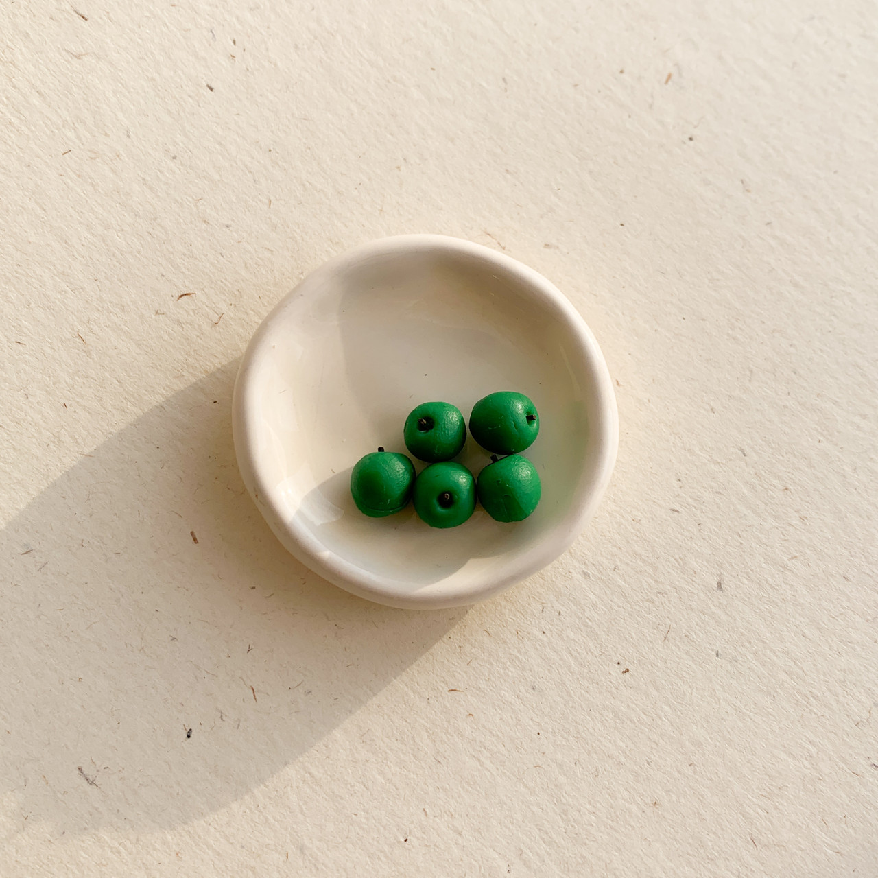 Мініатюра яблуко 8 мм Зелене, фото 1