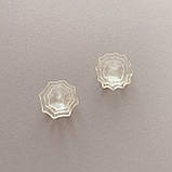 Мініатюра набір тарілок 1.5-2.5 см 3 шт Прозорі, фото 2