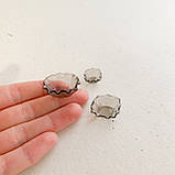 Мініатюра набір тарілок 1.5-2.5 см 3 шт Чорні, фото 2