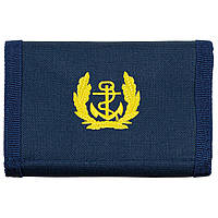 Бумажник «Бундесвер» синий с эмблемой «военно-морские силы» MFH лучшая цена с быстрой доставкой по Украине